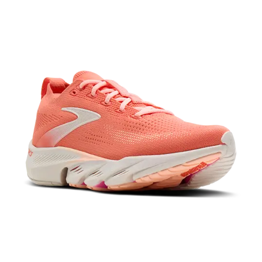 Cover image of Peach Echo/Coral/Coconut Brooks Glycerin Flex Women's