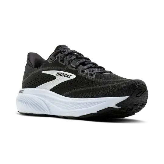 Cover image of Black | Grey | White Brooks Ghost 18 Women's