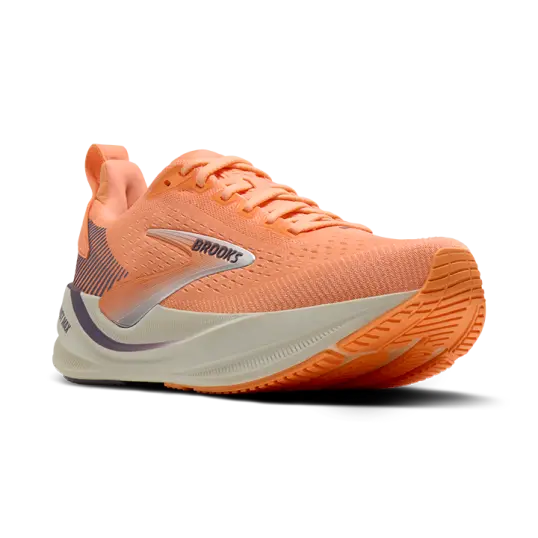 Cover image of Cyber Peach | Grape | Bluewash Brooks Ghost Max 4 Women's