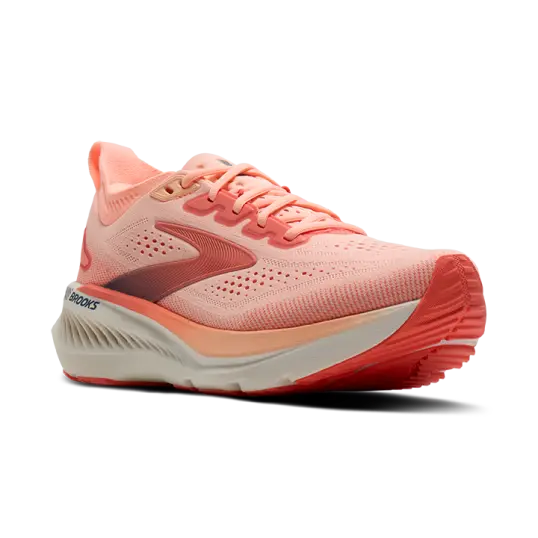 Cover image of Coral/Peach/Spellbound Brooks Glycerin GTS 23 Women's