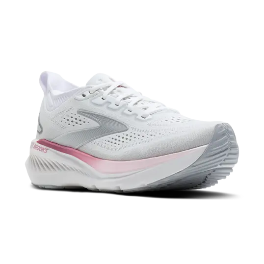 Cover image of White | Harbor Mist | Metallic Brooks Glycerin GTS 23 Women's