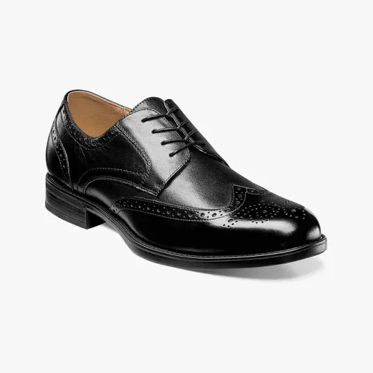 Cover image of BLACK Florsheim Midtown Wingtip Oxford Men's