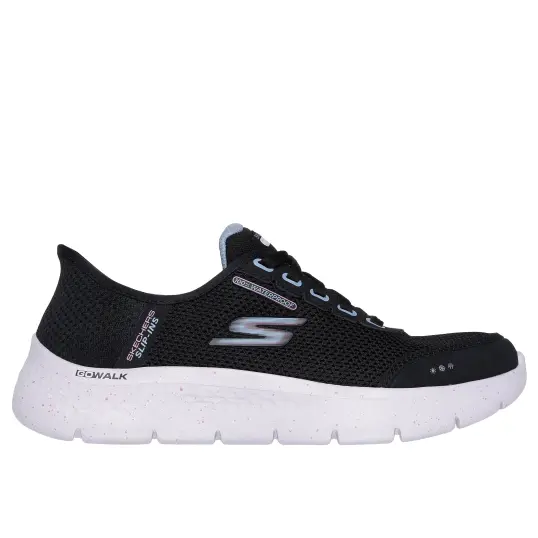 Cover image of BLACK/MAUVE Skechers Go Walk Flex Clear Creek Women's