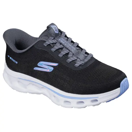 Cover image of Black | Blue Skechers GO WALK Glide Step 2.0 Mari Women's