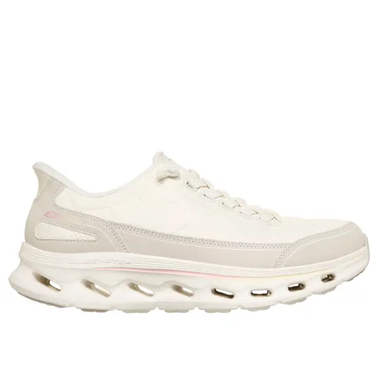 Cover image of OFF WHITE Skechers Go Walk Glide Step 2.0 Cozy Women's