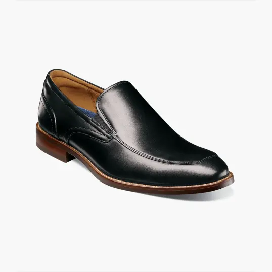 Cover image of BLACK Florsheim Rucci Moc Toe Slip On Men's