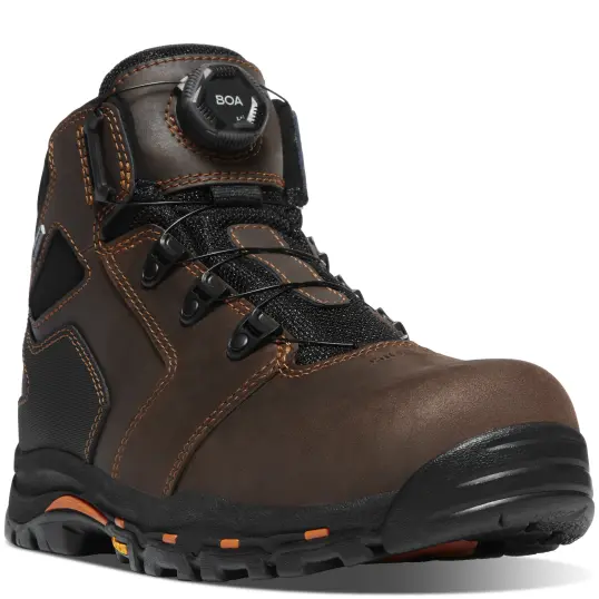 Cover image of BROWN/ORANGE Danner Vicious Boa 4.5 In Nmt Men's