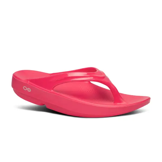 Cover image of Neon Berry Oofos Oolala Sandal Women's