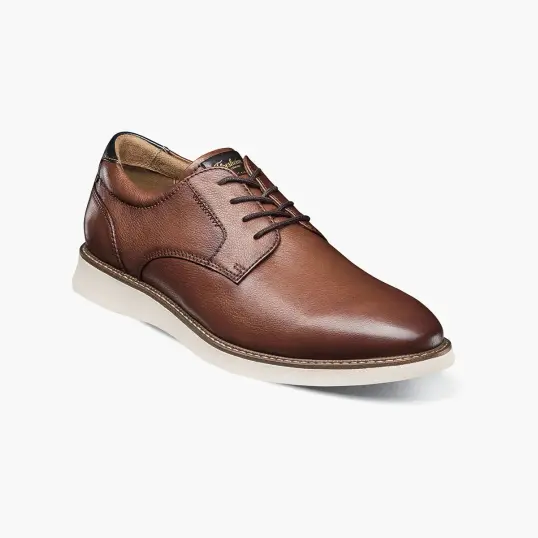 Cover image of COGNAC MULTI Florsheim Launch Plain Toe Oxford Men's