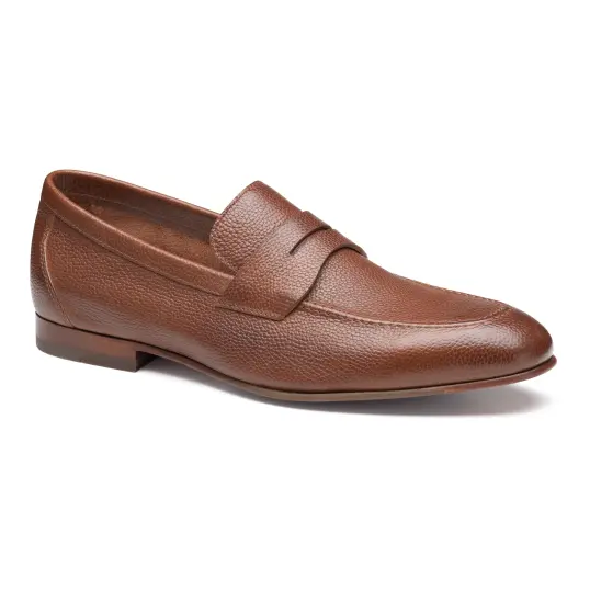 Cover image of Tan Johnston & Murphy Higgins Penny Loafer Men's
