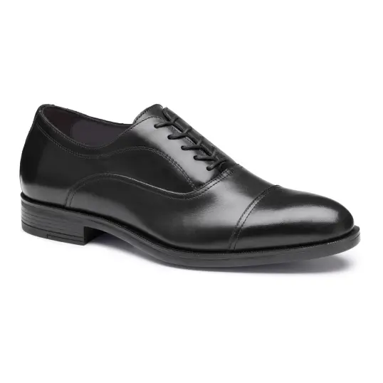 Cover image of Black Johnston & Murphy Conlin Cap Toe Men's