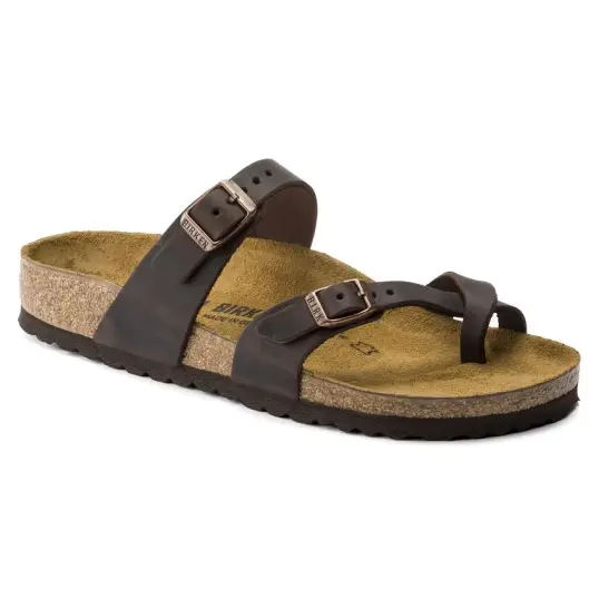 Cover image of Habana Birkenstock Mayari Oiled Leather Regular Women's