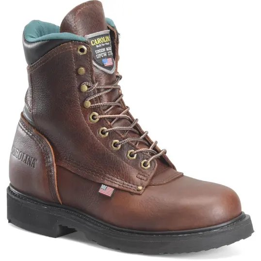 Cover image of AMBER Carolina Sarge Hi 8" Steel Toe Work Boot Men's