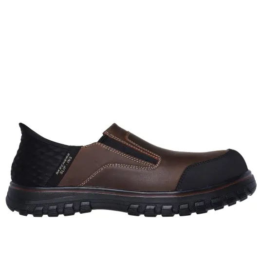 Cover image of DARK BROWN Skechers Mccoll Loeman Work Men's