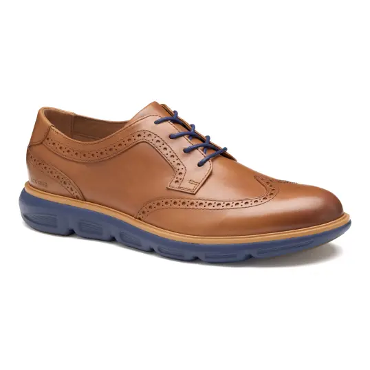 Cover image of TAN Johnston & Murphy Larkin Wingtip Men's