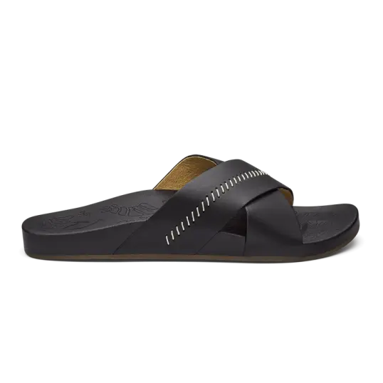 Cover image of Black/Black Olukai Kipe'A 'Olu Women's