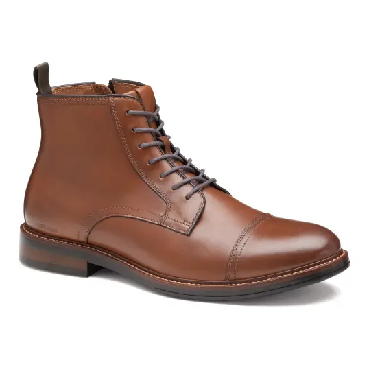 Cover image of COGNAC Johnston & Murphy Xc Durham Cap Toe Boot Men's
