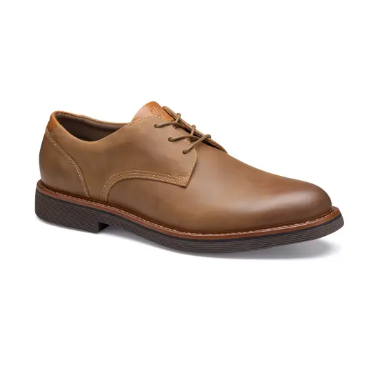 Cover image of Brown Johnston & Murphy Tyson Plain Toe Men's