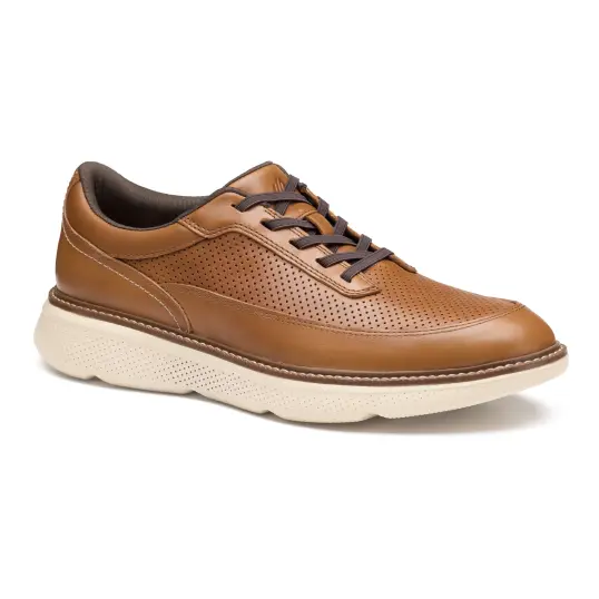 Cover image of Tan Johnston & Murphy Hayden Stretch Lace U Throat Men's