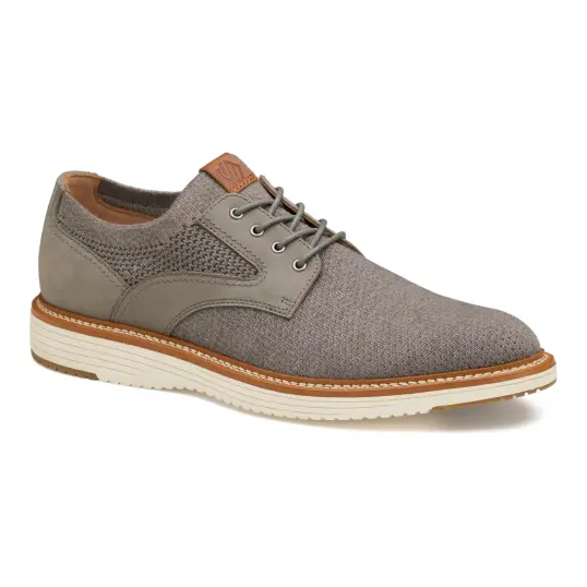 Cover image of GREY KNIT Johnston & Murphy Upton Knit Plain Toe Men's