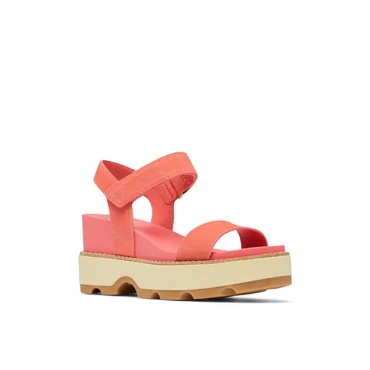 Cover image of Coral Blossom| Gum Sorel Joanie IV Y Strap Wedge Women's