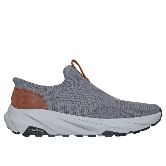 Cover image of Grey Skechers Slip Ins Relaxed Fit Conner Milton Slip On Sneaker Men's