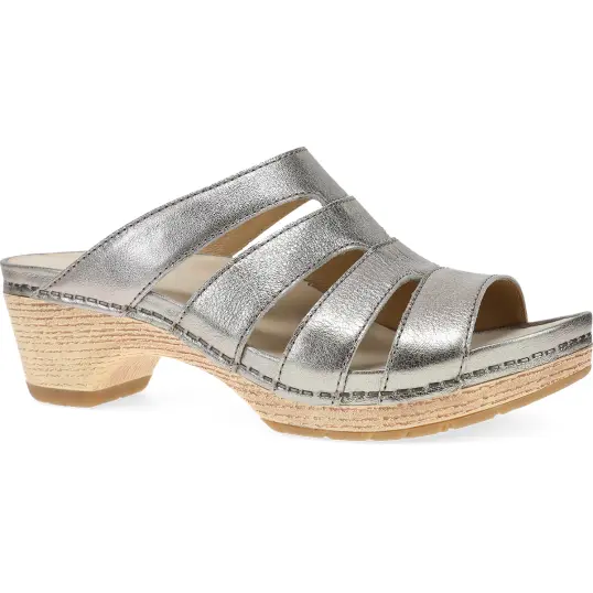 Cover image of Platino Metallic Dansko Lyndi Women's