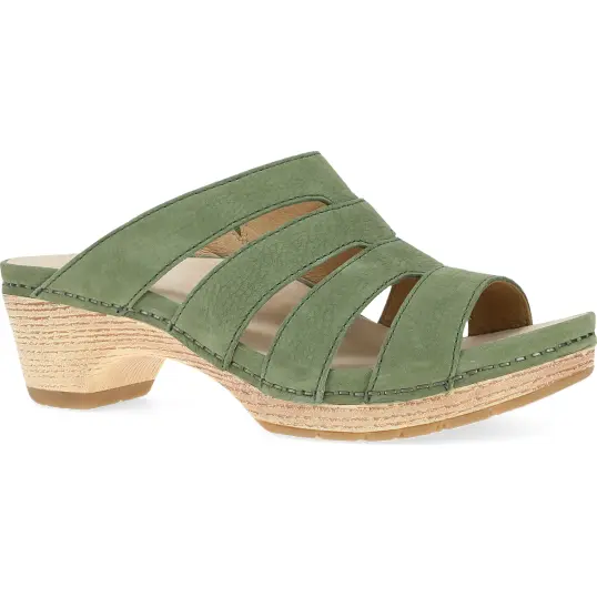 Cover image of Jade Milled Nubuck Dansko Lyndi Women's