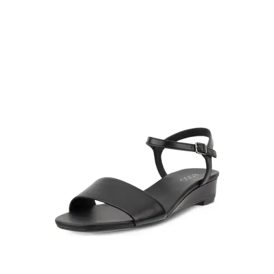Cover image of Black Ecco Astrid Wedge 1 Strap Women's