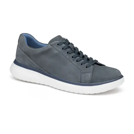 Cover image of NAVY NUBUCK Johnston & Murphy Oasis Lace-To-Toe Men's