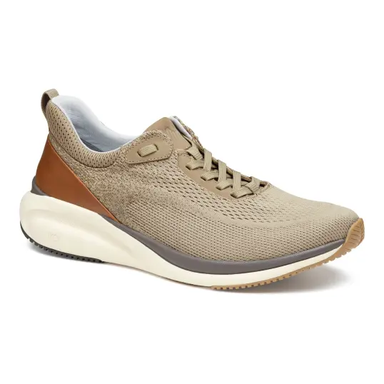 Cover image of Taupe Waterproof Knit Johnston & Murphy Tr4-Sport Hybrid Men's