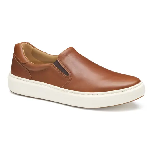 Cover image of Tan Johnston & Murphy Anders Slip-On Men's