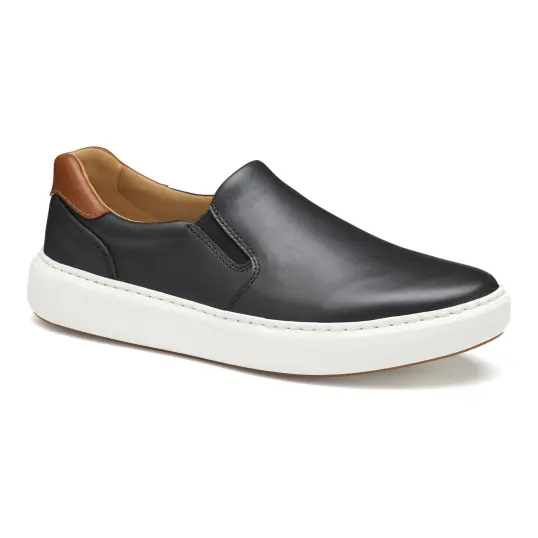 Cover image of Black Johnston & Murphy Anders Slip-On Men's