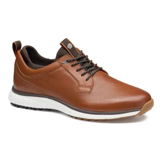 Cover image of Tan Waterproof Johnston & Murphy H-6 Luxe Hybrid Men's