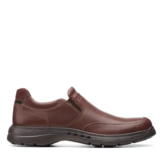 Cover image of Mahogany L Clarks Un Brawley Step Men's
