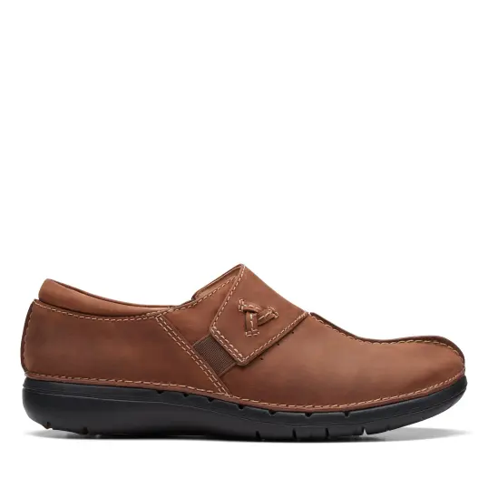 Cover image of Dark Tan Clarks Un Loop Ave Women's
