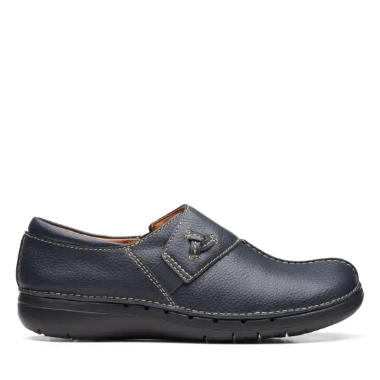 Cover image of Navy Clarks Un Loop Ave Women's