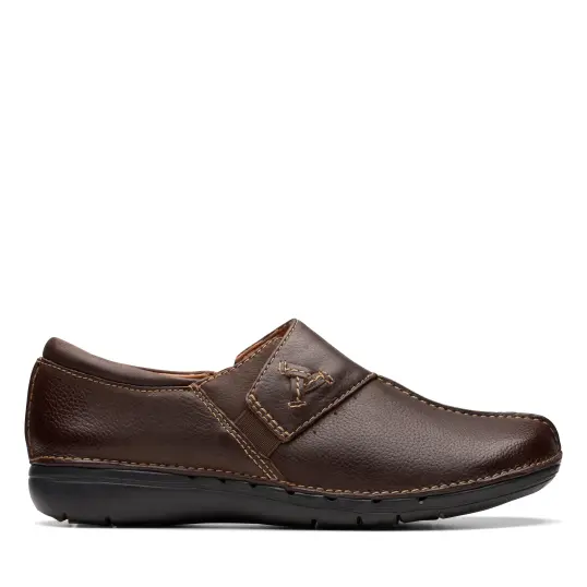 Cover image of DARK BROWN Clarks Un Loop Ave Women's