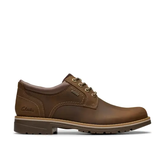 Cover image of Brown Clarks Morwell Plain Men's