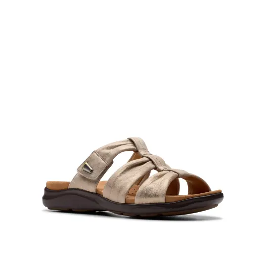 Cover image of Metallic L Clarks Kitly Slide Women's