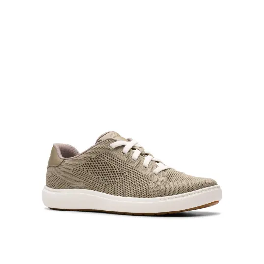 Cover image of Beige Knit Clarks Nalle Walk Women's