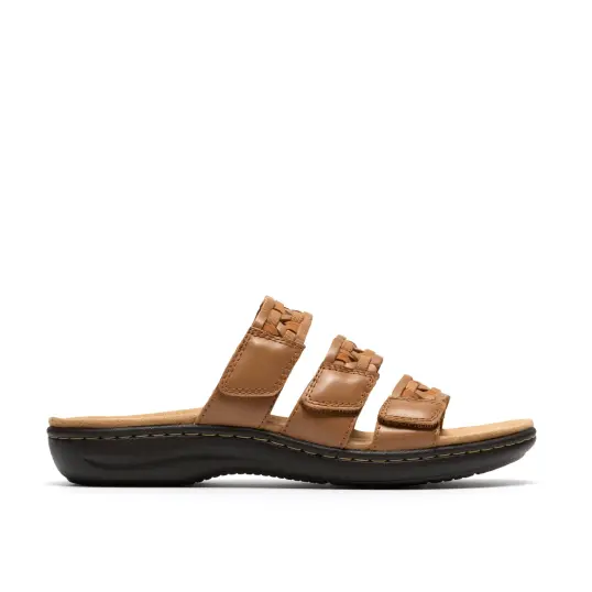 Cover image of TAN LEATHER Clarks Laurieann Emma Women's