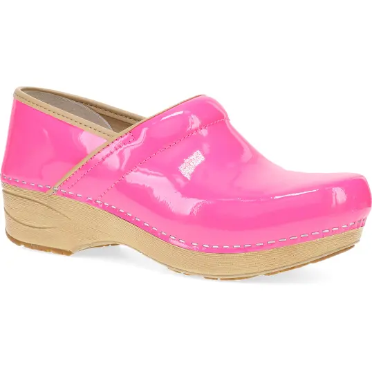 Cover image of Pink Neon Patent Dansko Xp 2.0 Women's