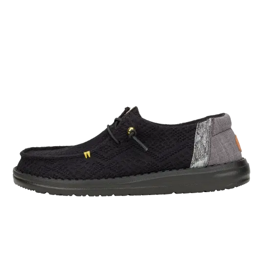 Cover image of BLACK/BLACK Hey Dude Wendy Boho Crochet Women's