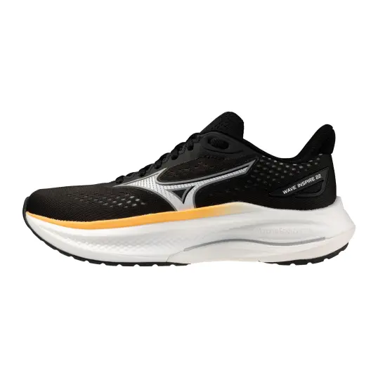 Cover image of Black | White Mizuno Wave Inspire 22 Women's