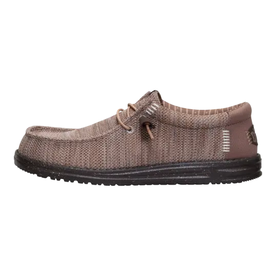 Cover image of Deep Taupe/Mole Brown Hey Dude Wally Stretch Sox Men's