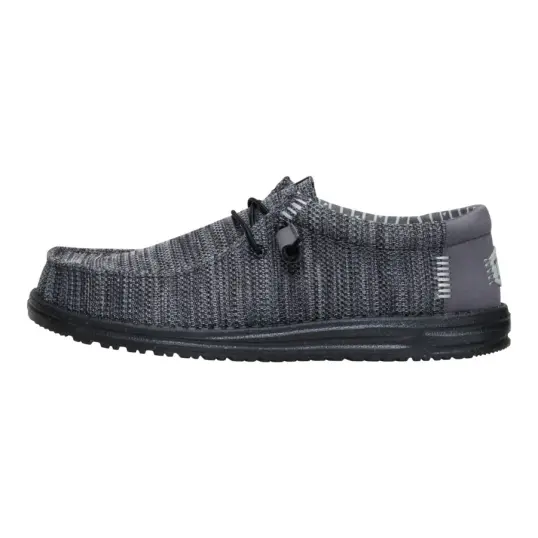 Cover image of Granite Grey/Black Hey Dude Wally Stretch Sox Men's