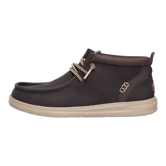 Cover image of Mole Brown Hey Dude Wally Mid Gripr Classic Men's