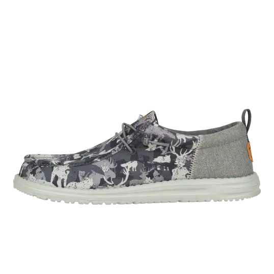 Cover image of CAMO GREY Hey Dude Wally Funk Hunt Men's