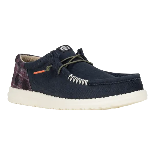 Cover image of RED PLAID Hey Dude Wally Funk Waffle Men's